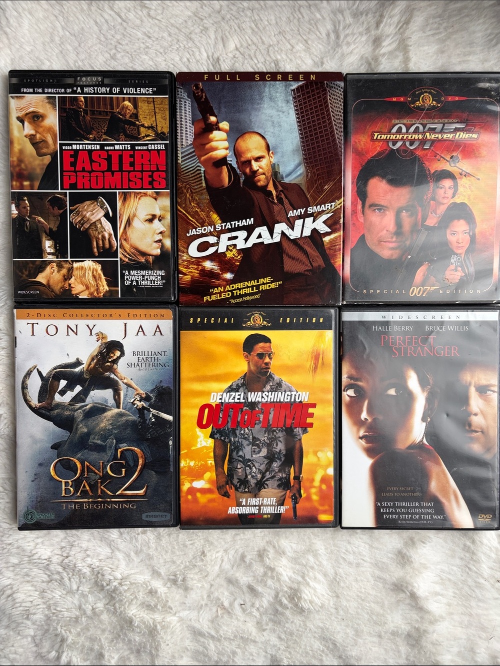 Assorted DVD Movie Collection - Mixed Colors